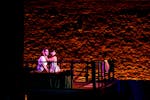 Samuel Osborne-Huerta and Paulina Aparicio-Rosales play Romeo and Juliet in a "Rent"-like take on Shakespeare's tragedy at the Luminary Arts Center.