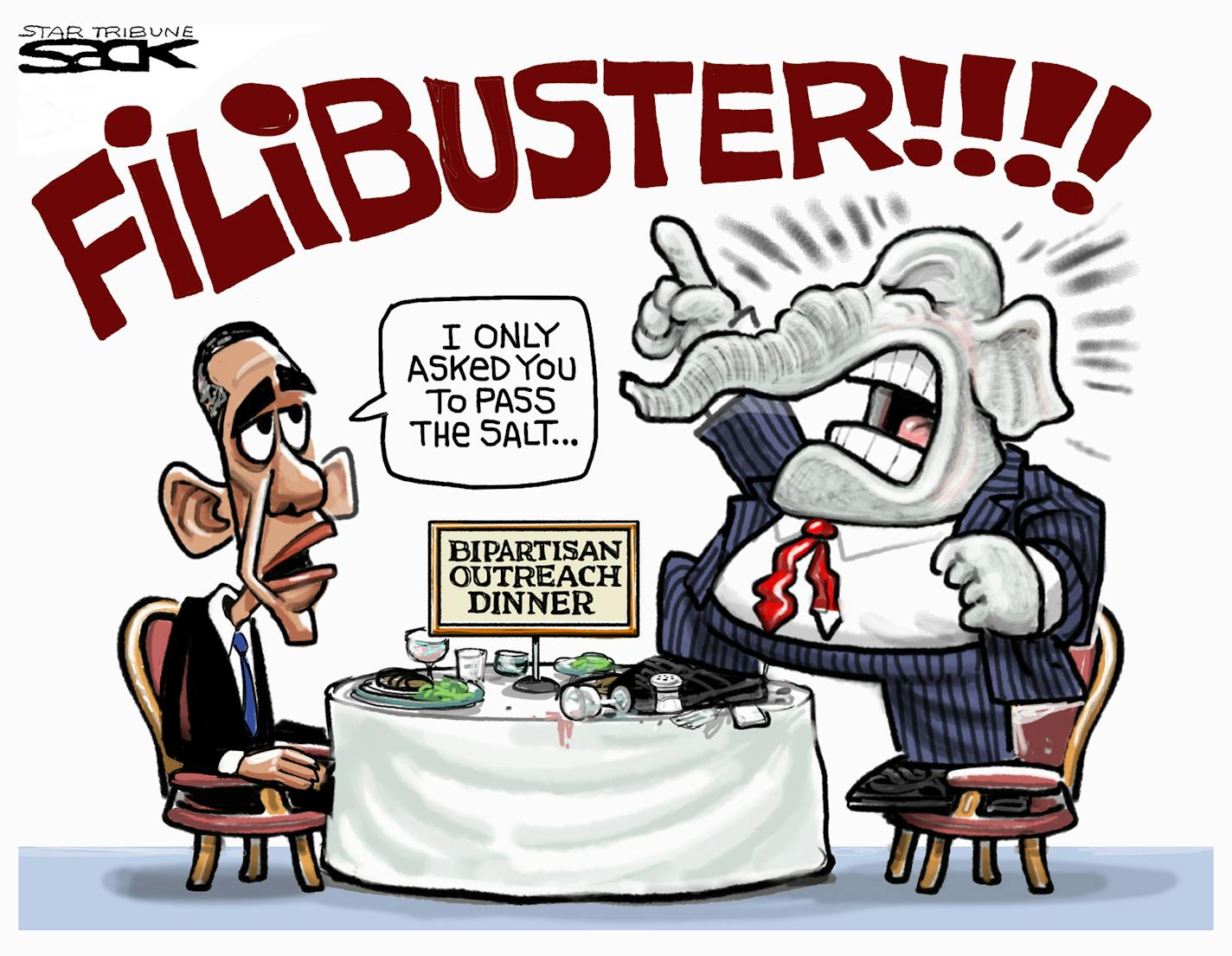 Steve Sack cartoon for March 17, 2013.