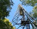 The fire tower at Mille Lacs Kathio State Park offers panoramic view of the 10,000-acre state park.