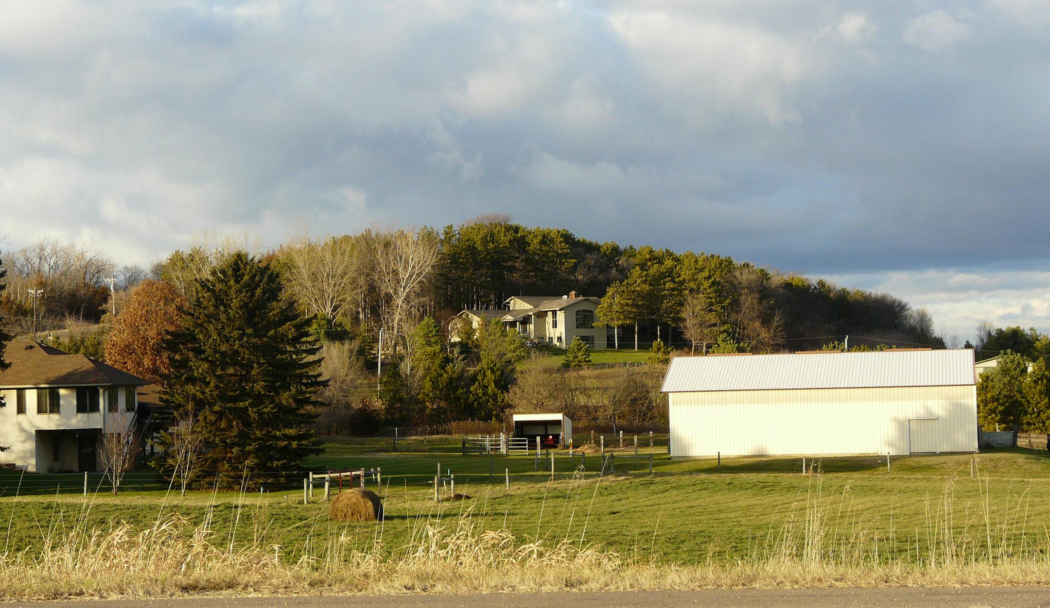 One set of images seeks to depict how low density, widely spaced apart, are the homes in most of Afton, creating difficulties for broadband service. David Peterson, david.a.peterson@startribune.com