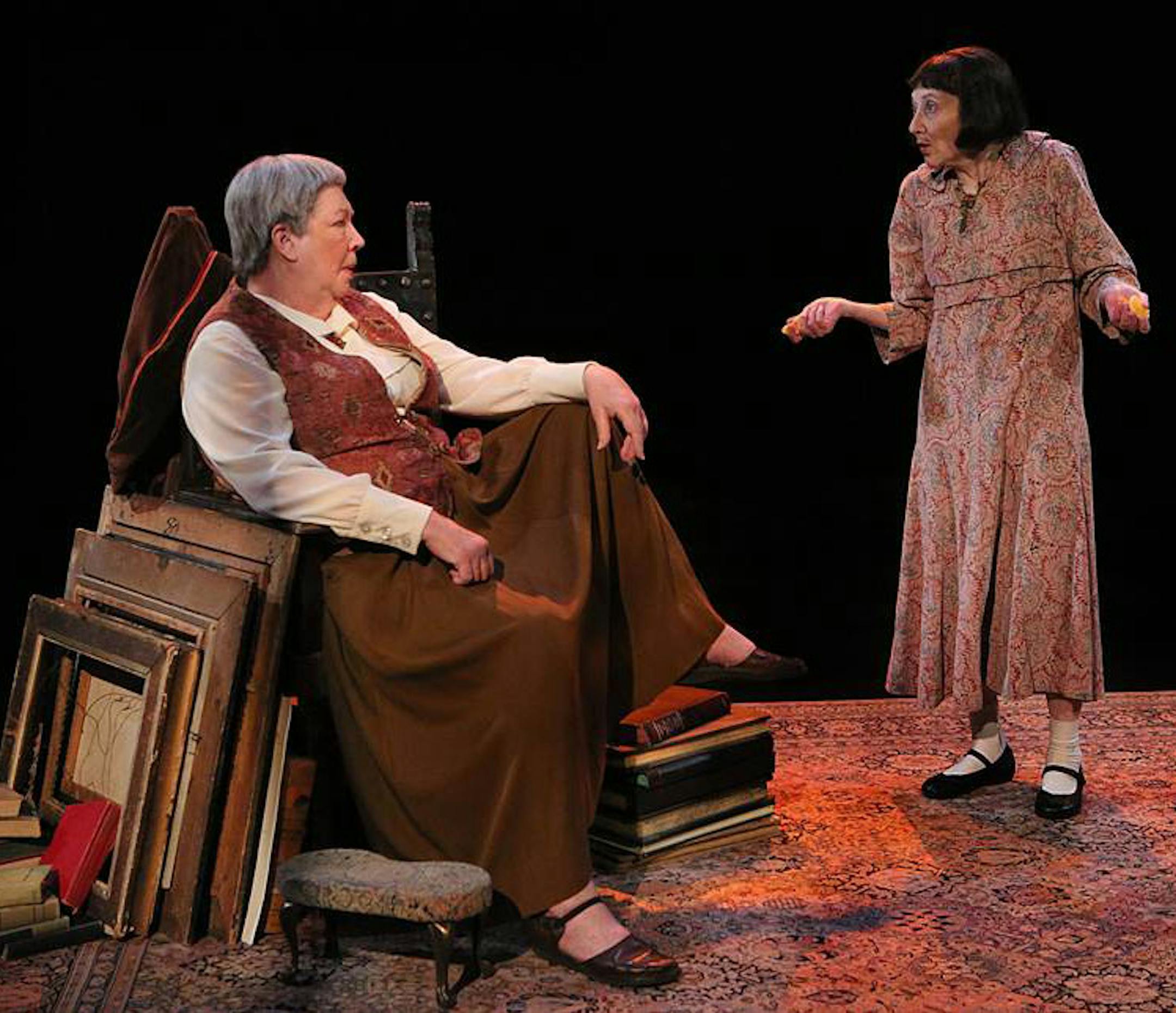 Claudia Wilkens and Barbara Kingsley in "Gertrude Stein and a Companion"
