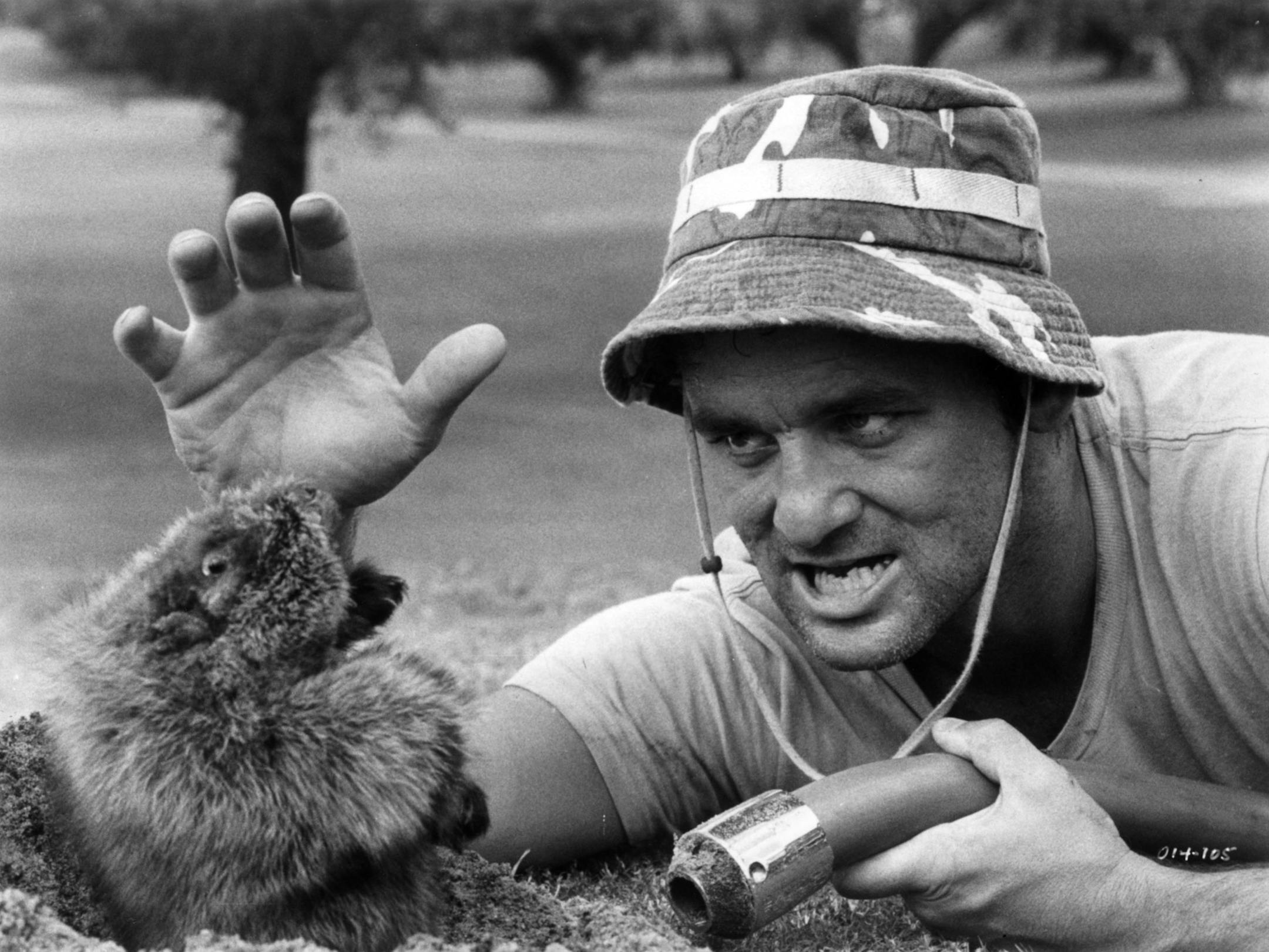 Bill Murray stars in the movie "Caddyshack" as a shell-shocked Vietnam vet who goes to ridiculous lengths to free the greens of a golf club of gophers. File photo courtesy of Orion Pictures and Warner Bros.