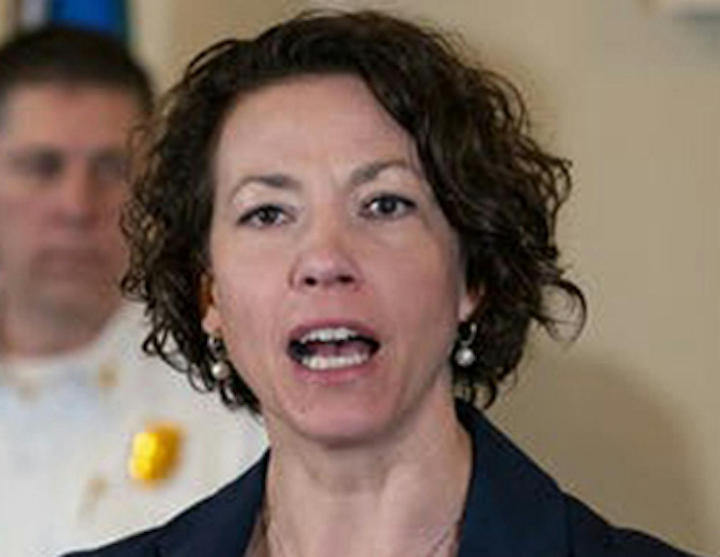 Duluth, Minn., Mayor Emily Larson. (Alex Kormann/Minneapolis Star Tribune/TNS) ORG XMIT: 1695222