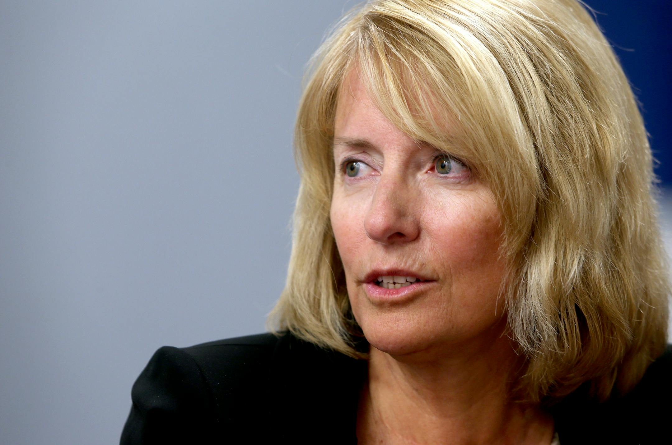 Executive Director Sally Koenecke of the Lake Minnetonka Cable Commission in Spring Park, MN on October 7, 2013. ] JOELKOYAMA‚Ä¢joel koyama@startribune