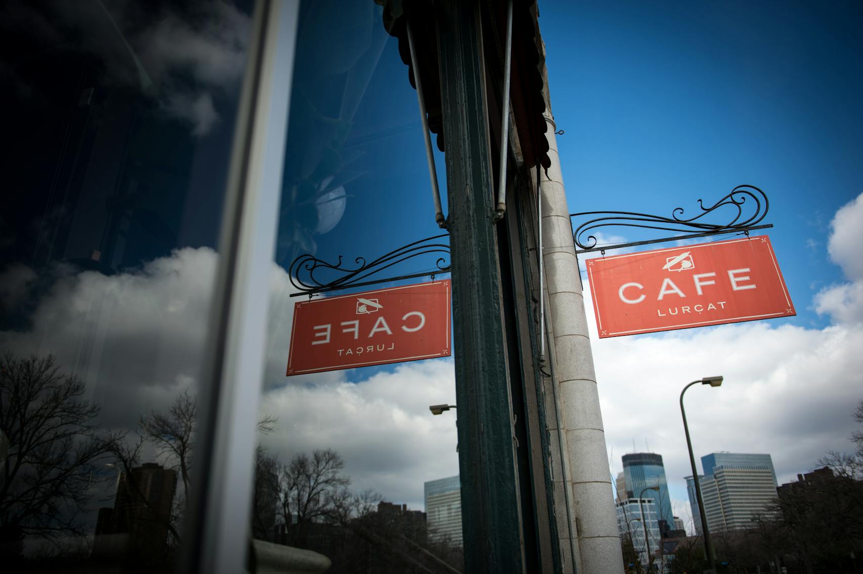 Cafe Lurcat’s exterior ] (AARON LAVINSKY/STAR TRIBUNE) aaron.lavinsky@startribune.com Restaurant review: Cafe Lurcat, a revisit to the 15-year-old D’Amico flagship on Loring Park reveals disappointments and happy surprises. We photograph the restaurant on Friday, April 8, 2016 in Minneapolis, Minn.