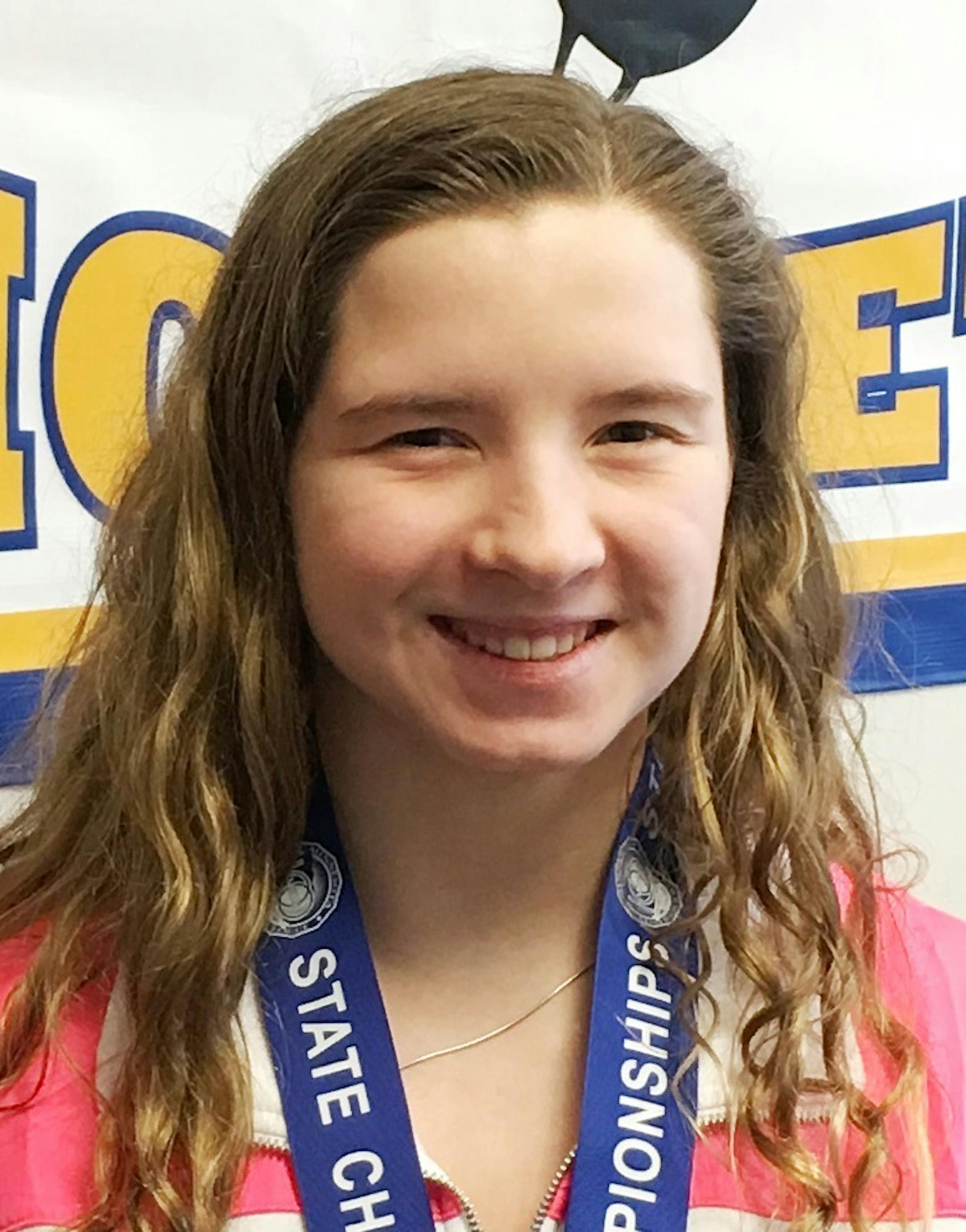 Mallary Dick, Big Lake gymnastics/diving, sr., 2015-16