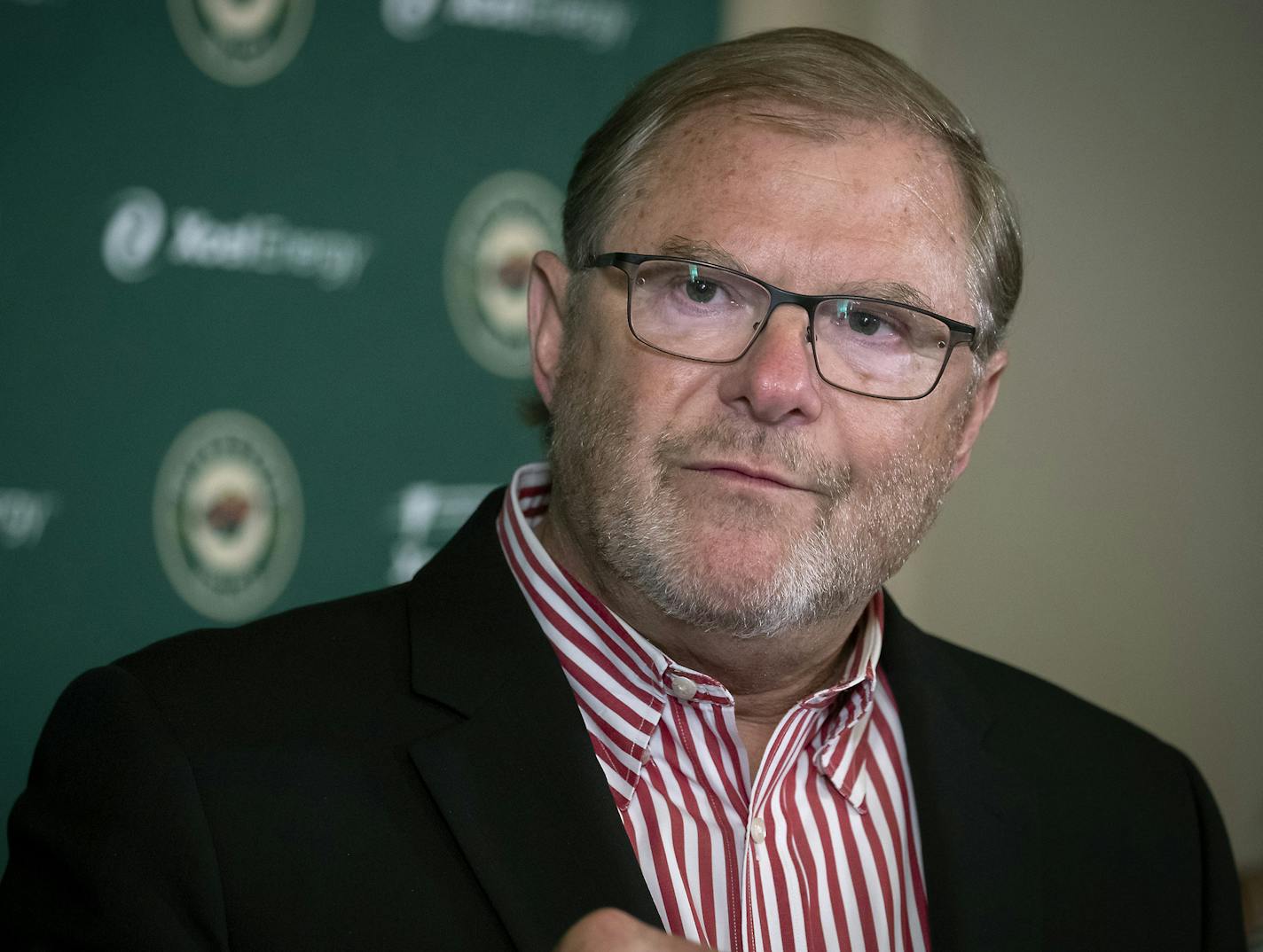 Minnesota Wild owner Craig Leipold announced the National Hockey League (NHL) club has relieved General Manager Paul Fenton of his duties during a press conference, Tuesday, July 30, 2019 in St. Paul, MN. ] ELIZABETH FLORES &#x2022; liz.flores@startribune.com