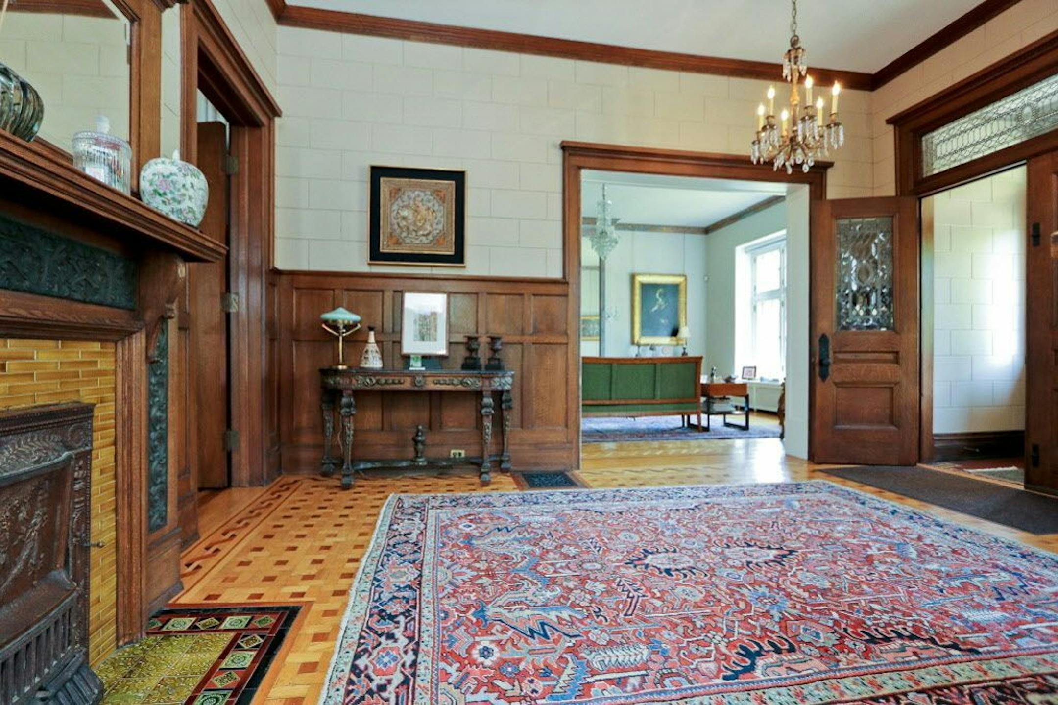 The mansion's living room.