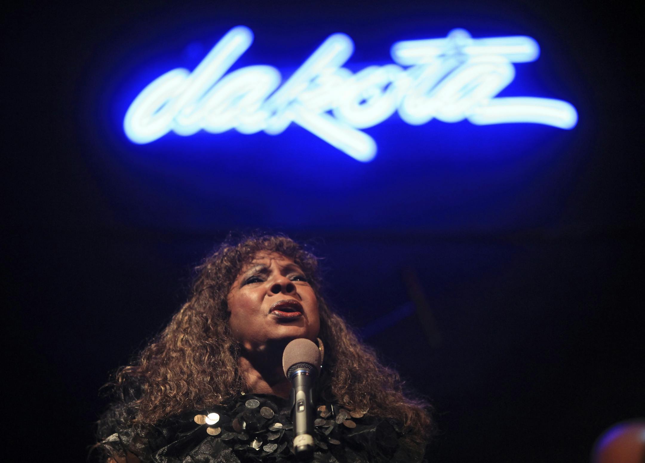 Motown legend Martha Reeves performed at the Dakota Jazz Club & Restaurant.