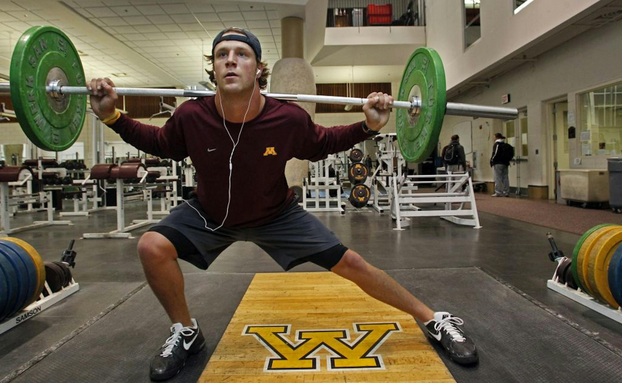 Broncos and former Gophers quarterback Adam Weber