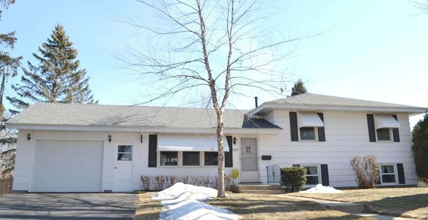 Bloomington
Built in 1959, this three-bedroom, one-bath house has 1,377 finished square feet and features three bedrooms on one level, hardwood floors, full, partially-finished basement, porch, deck and one-car attached garage.. Listed by Marion Carlson, 952-927-1100, and Linda Coffey, 612-868-3233, Edina Realty.