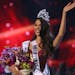 Catriona Gray of the Philippines waves to the audience after being crowned the new Miss Universe 2018 during the final round of the 67th Miss Universe