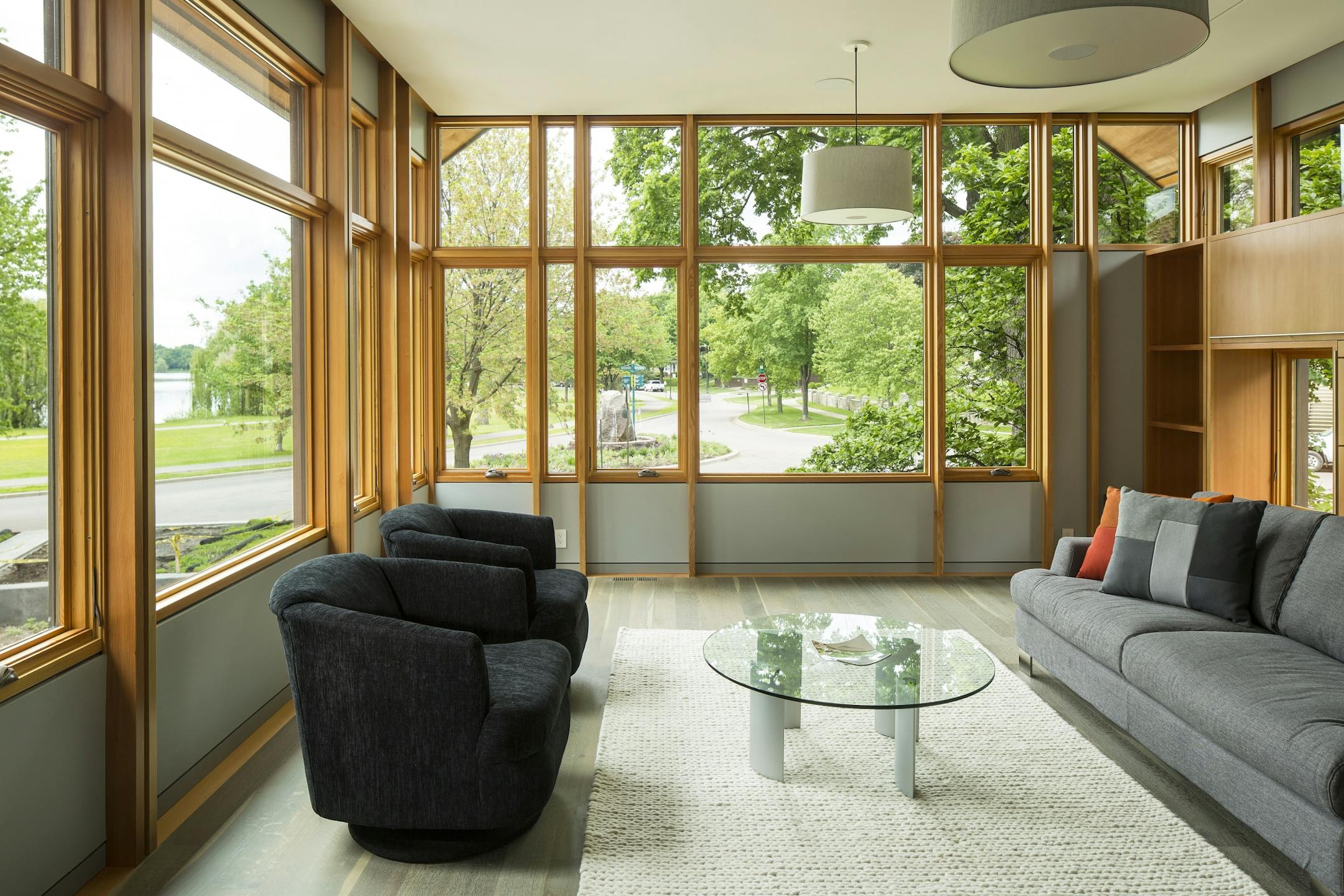 Troy Thies Living room, Home of the Month, Lake of the Isles