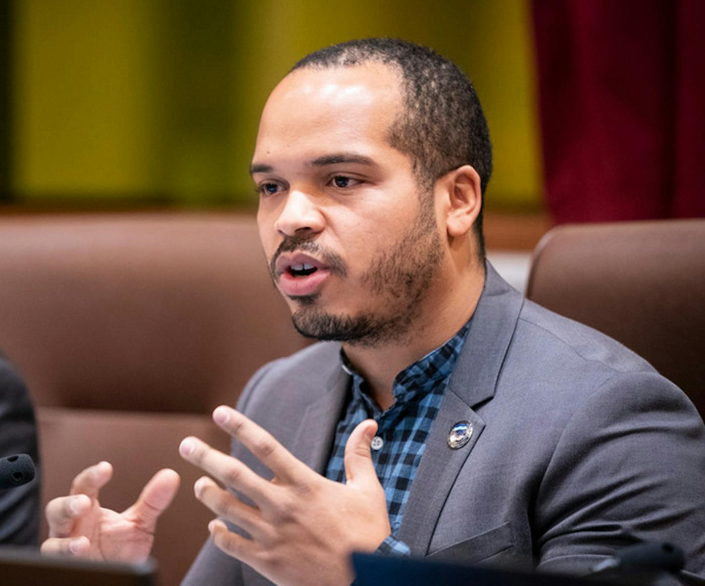 Minneapolis City Council Member Jeremiah Ellison, shown in 2018.