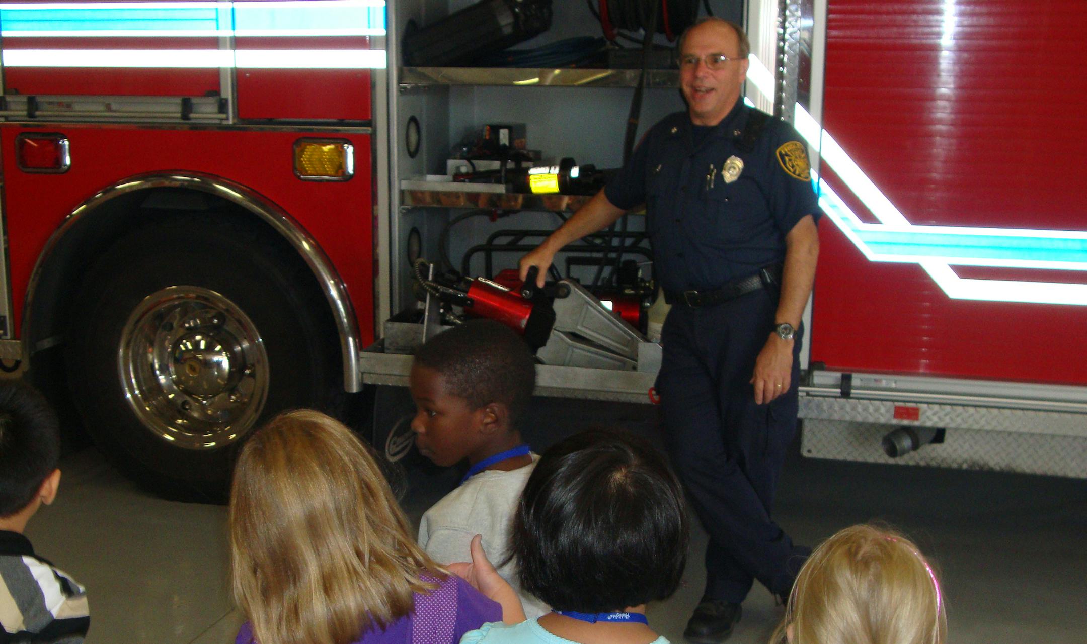 Dave Lenzmeier, Fridley Fire Dept. Photo by Sherree Smith