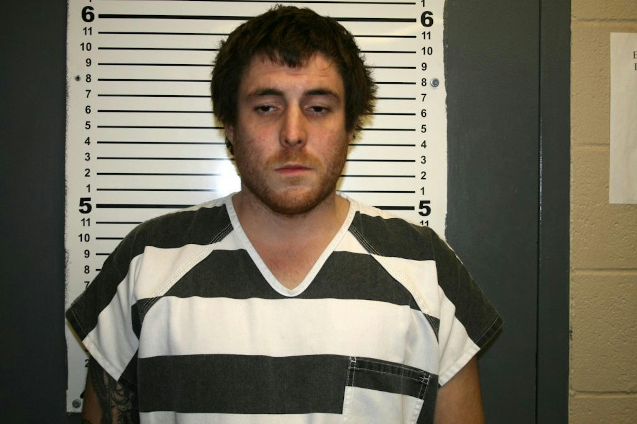 FILE - This undated booking photo released by the Burleson County Sheriff's Office shows Henry Goedrich Magee, 28.