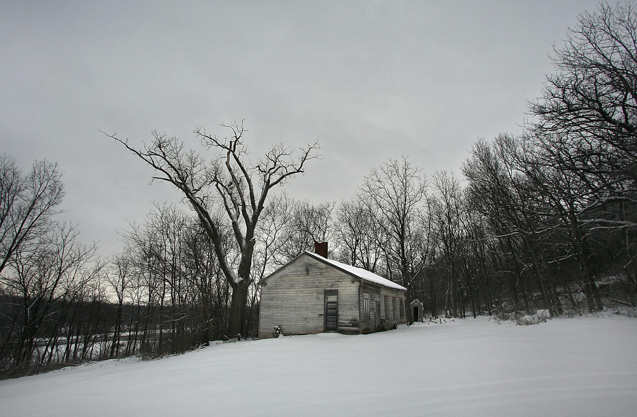 Built in 1852, Valley School in Denmark Township is one of the oldest one-room schoolhouses in the state. ] Photo by Jim Gehrz / JIM GEHRZ‚Ä¢jgehrz@startribune.com (JIM GEHRZ/STAR TRIBUNE) / February 5, 2013 / 9:00 AM Denmark Township, MN** ORG XMIT: MIN1302051316531662