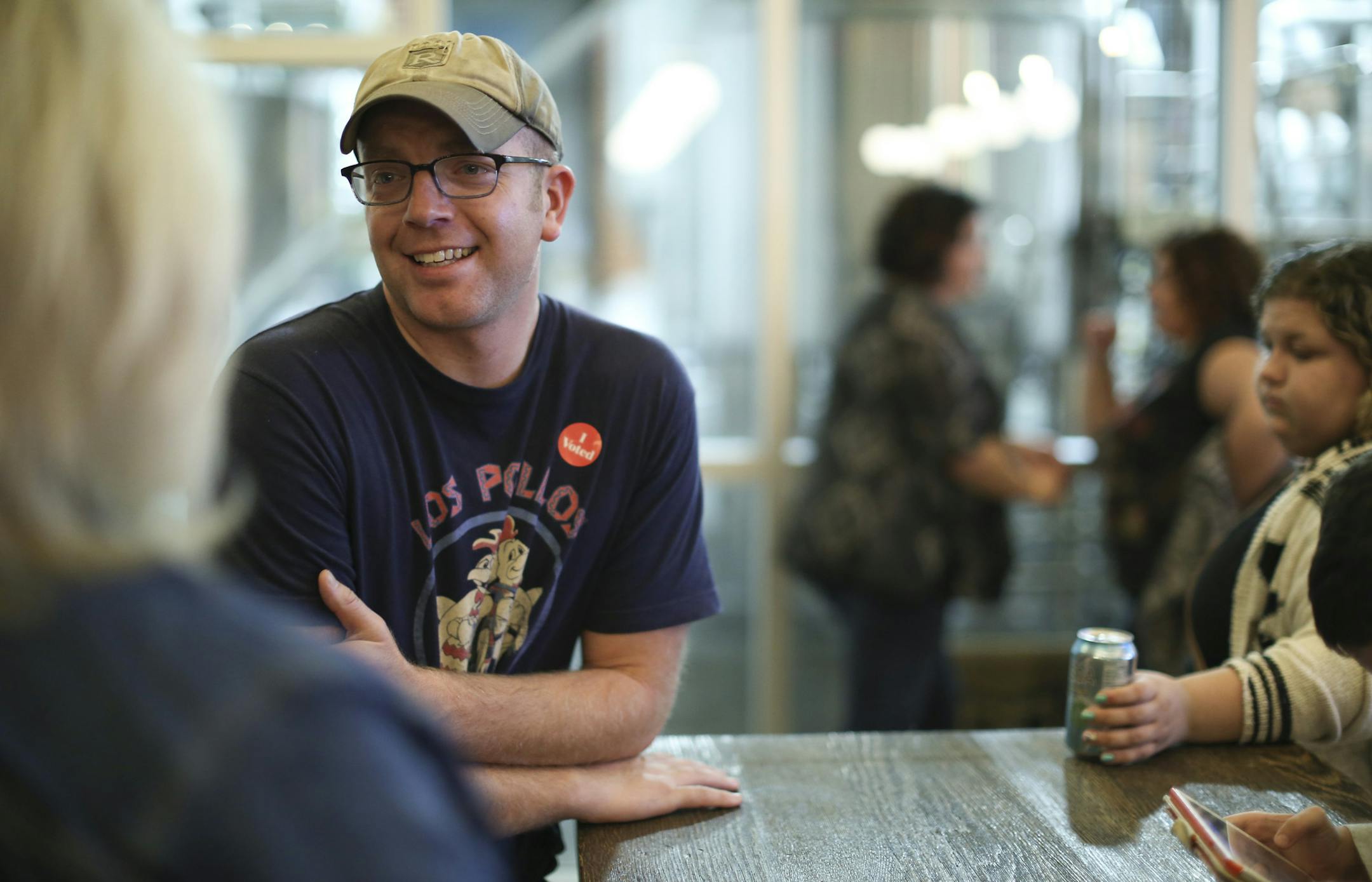 Shakopee Mayor Brad Tabke at the election night headquarters of mayoral candidate Kathi Mocol at the Badger Hill Brewing Co. Tuesday night. ] JEFF WHEELER ï jeff.wheeler@startribune.com After two terms as mayor of Shakopee, Brad Tabke decided not to run again. He ruffled feathers with his political progressivism and full-speed-ahead approach to courting new businesses, including national names such as Shutterfly and Amazon. He threw his support behind council member Kathi Mocol, who lost in