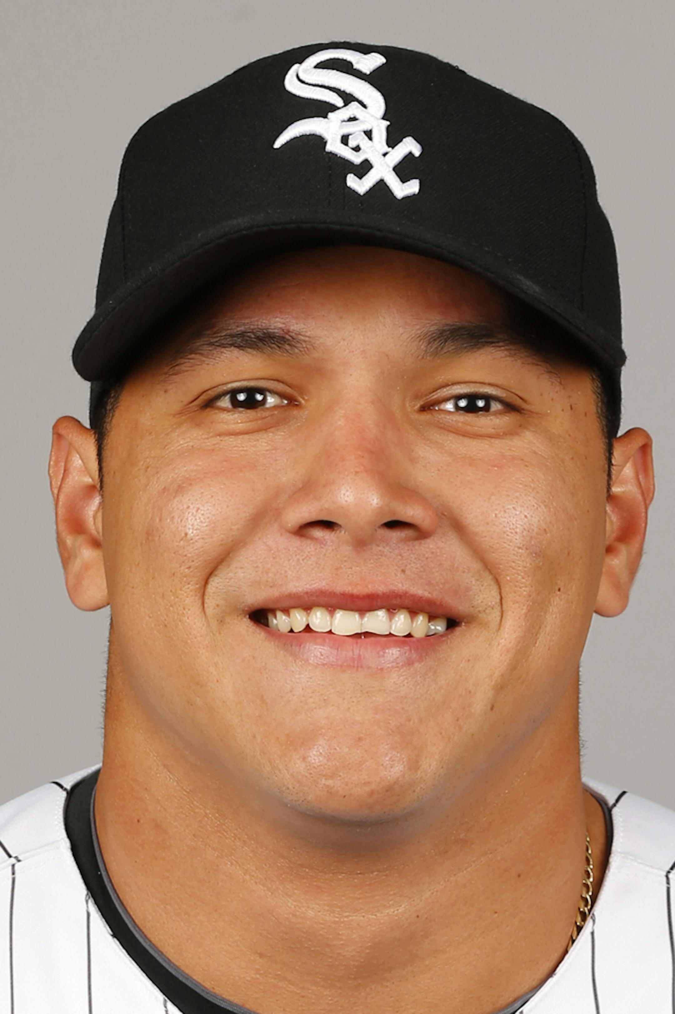 This is a 2014 photo of Avisail Garcia of the Chicago White Sox baseball team. This image reflects the 2014 active roster as of Feb. 22, 2014 when this image was taken in Glendale, Ariz. (AP Photo/Paul Sancya) ORG XMIT: AZPS238