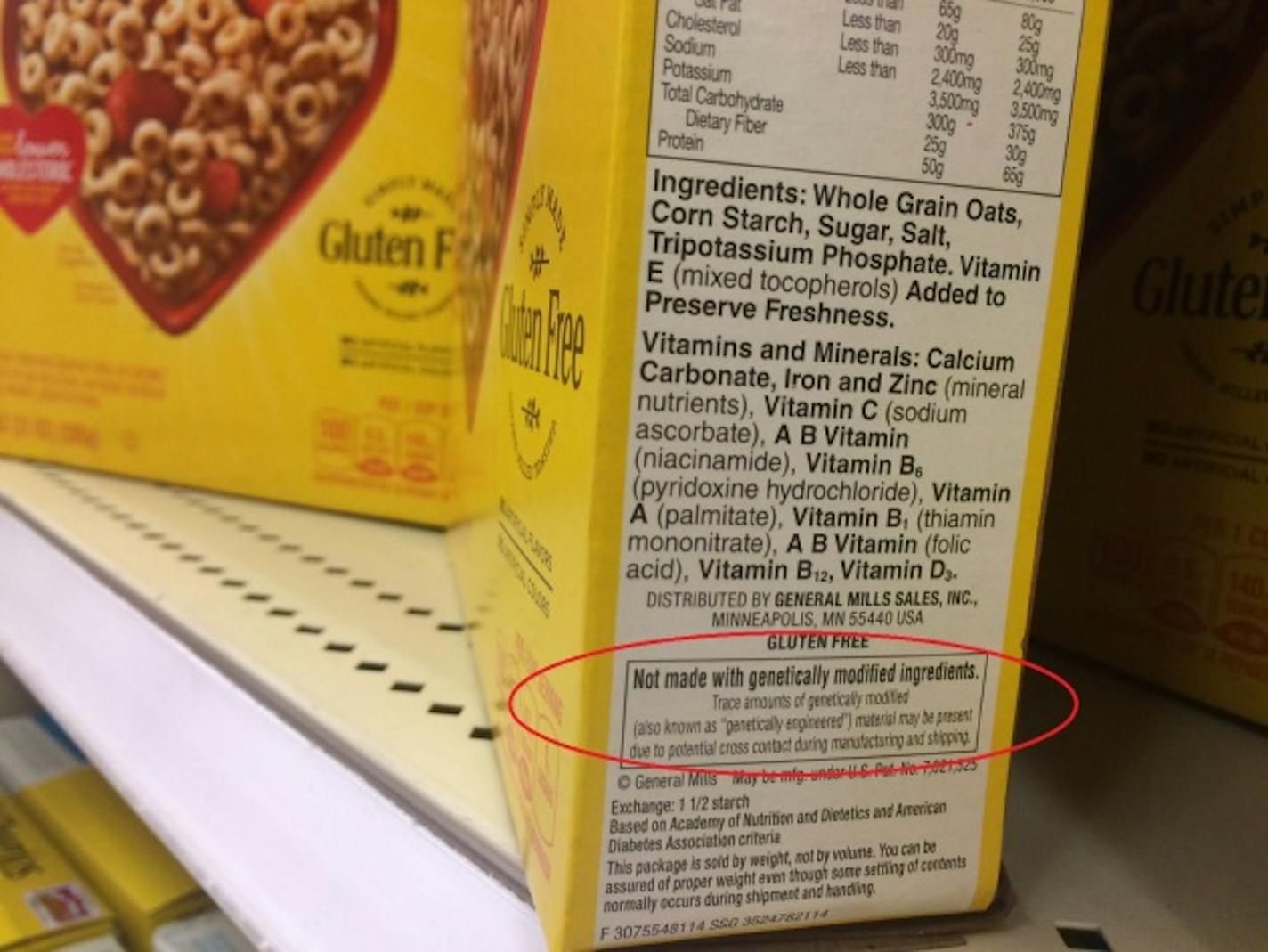 General Mills' Cheerios is now on store shelves with non-GMO label.