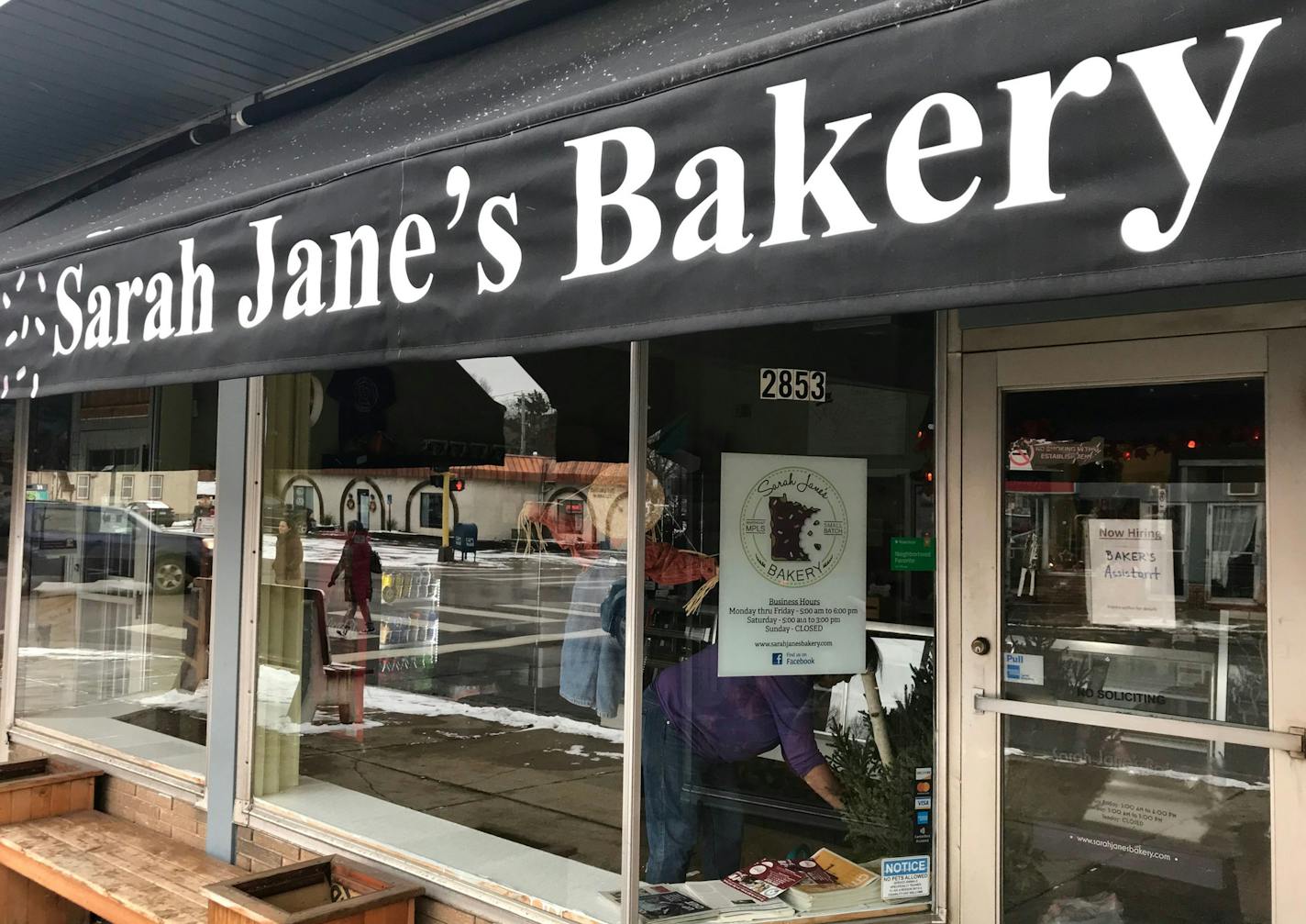 Sarah Jane's Bakery in northeast Minneapolis.