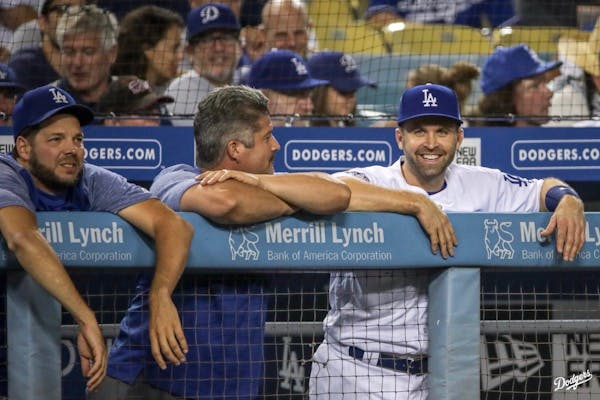 Former Twins second baseman Brian Dozier arrived in Los Angeles in time to suit up for the Dodgers against the Brewers on Tuesday night. Dozier spent 