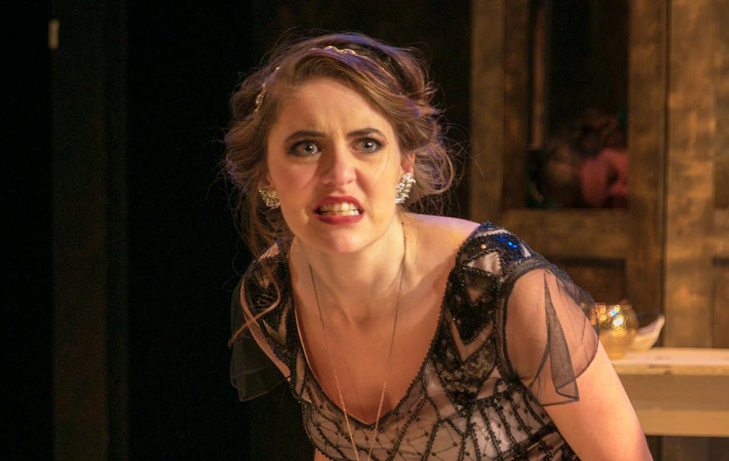 Eva Gemlo as Bianca in "Women Beware Women" by Classical Actors Ensemble.