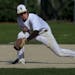 Sophomore third baseman Dougie Parks is part of a youthful Apple Valley squad that is learning on the fly. "We have to put in our time,'' coach Jeremy