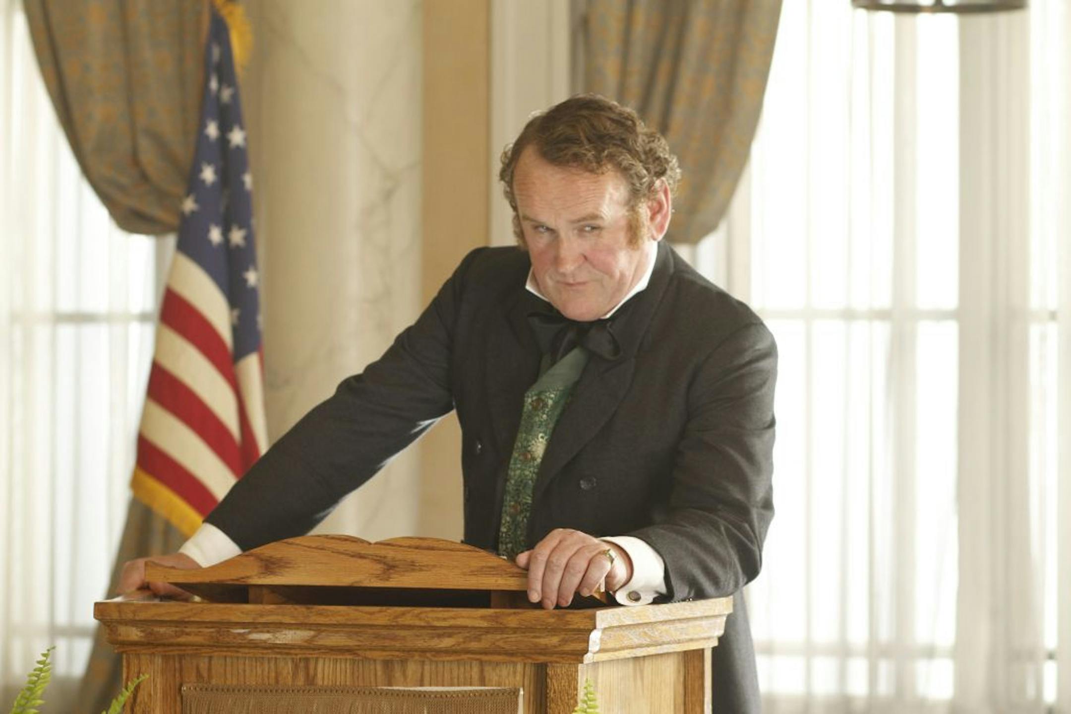 Thomas "Doc" Durant (Colm Meaney) in "Hell On Wheels."