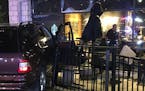 An SUV rammed into a Starbucks outlet Monday night in Eagan. Credit: Eagan Police Department