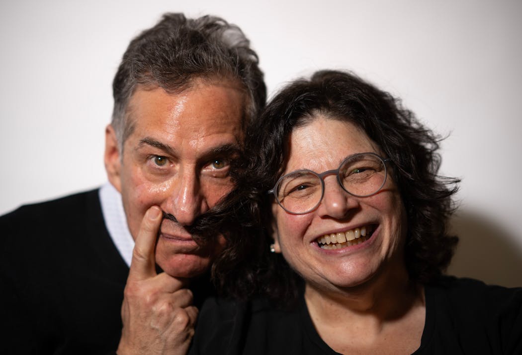 Stuart and Carolyn Bloom started dating while they were in their late teens, working at as camp counselors at Herzl Camp in western Wisconsin. They haven't stopped making each other laugh.