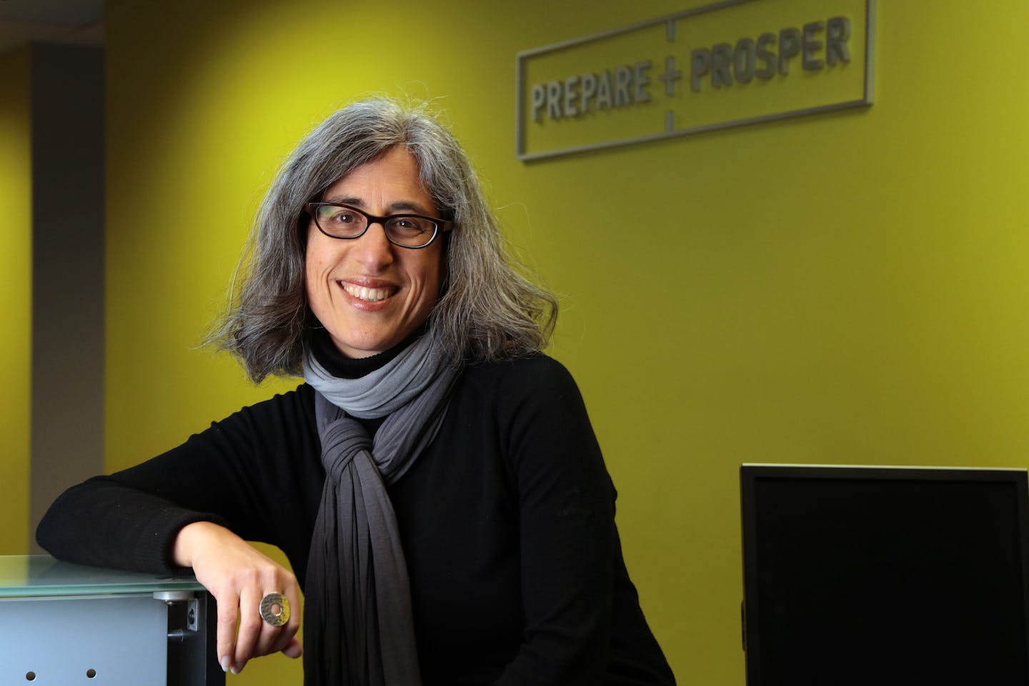 Tracy Fischman, executive director of Prepare + Prosper