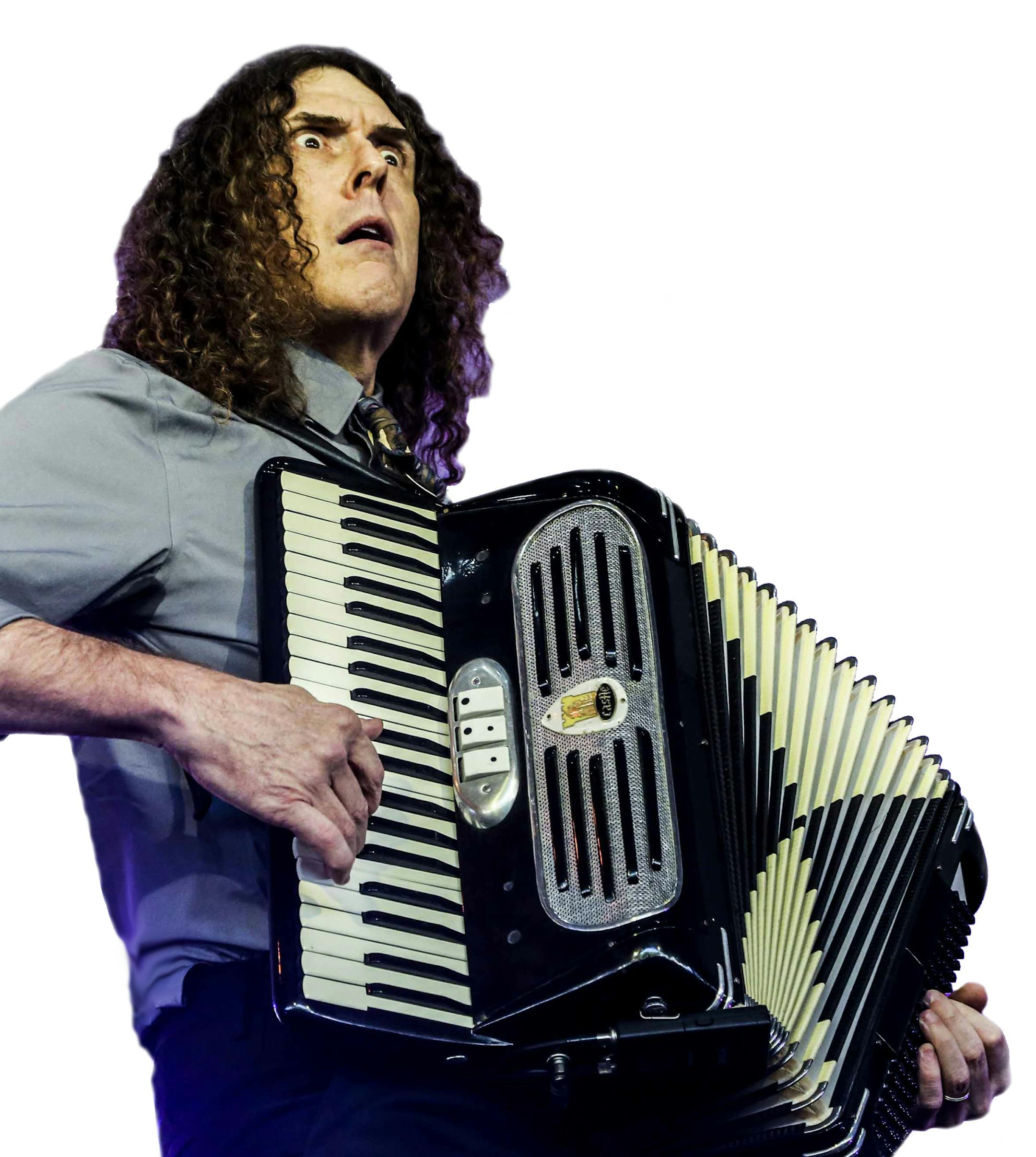 "Weird Al" Yankovic performs at the Governors Ball music festival in New York, June 7, 2015. (Krista Schlueter/The New York Times) ORG XMIT: MIN2015061708551820