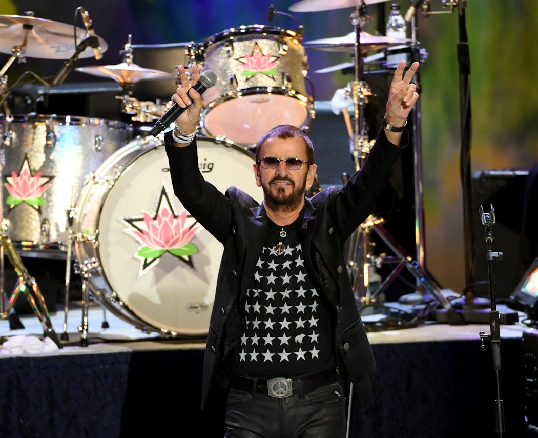 Ringo Starr & His All-Starr Band return to Minnesota for an Oct. 2 show at Mystic Lake Casino.