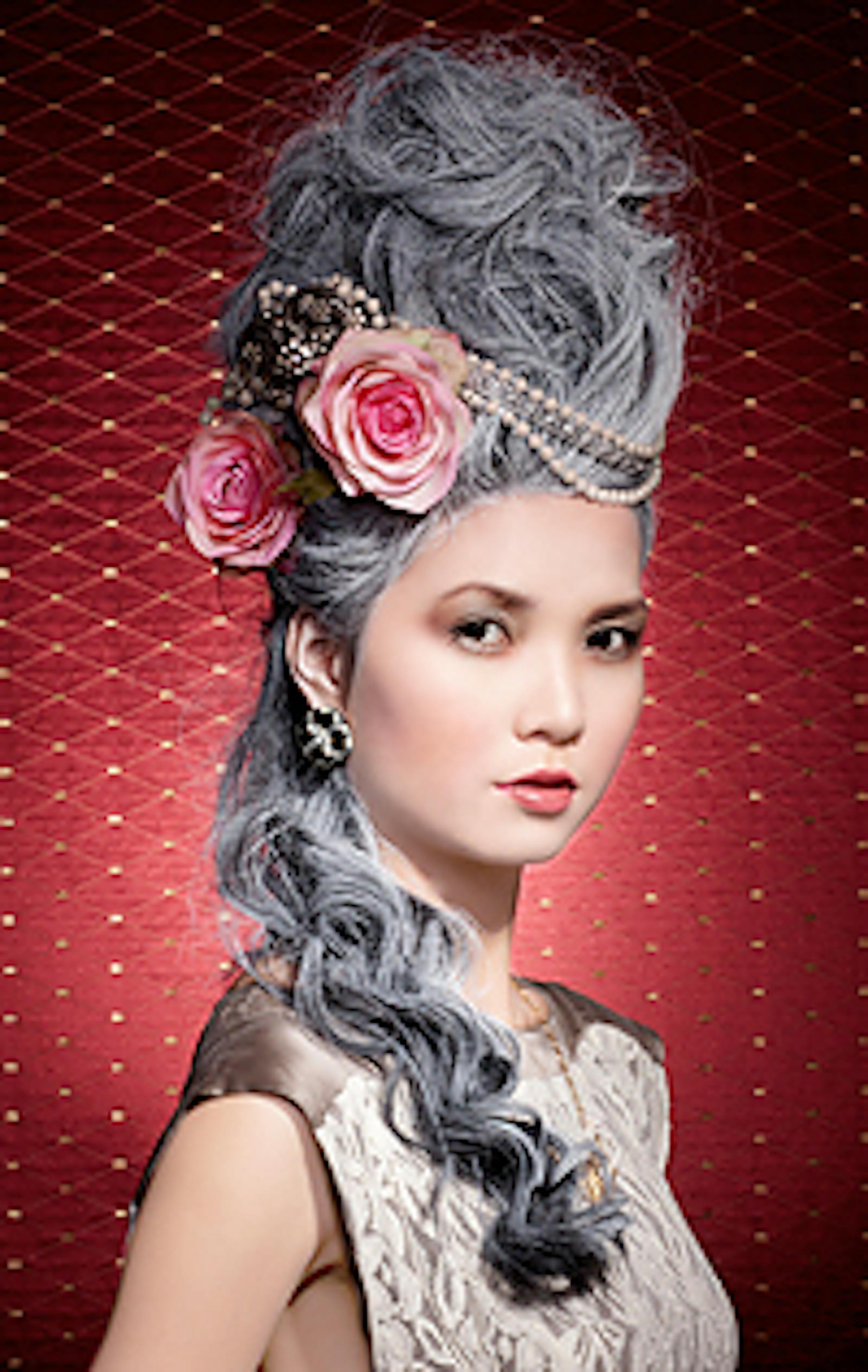 Styled by Hair Industry Night's Andy Doan