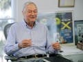 Film producer and director Roger Corman, shown  during a 2009 interview at his office in Los Angeles. Corman, memorably dubbed the Orson Welles of the