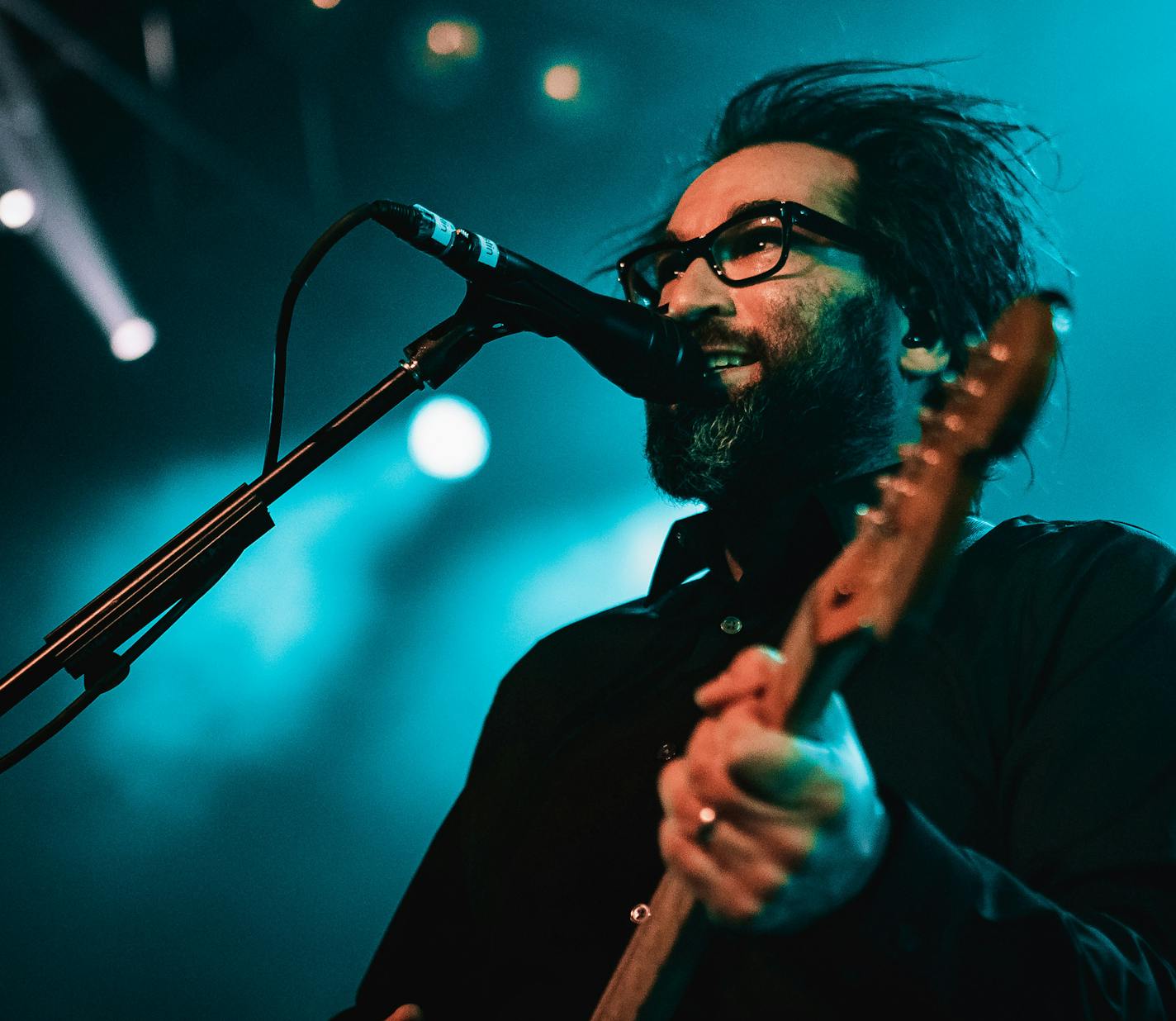 Justin Courtney Pierre of Motion City Soundtrack.
Photo by Brian Diaz