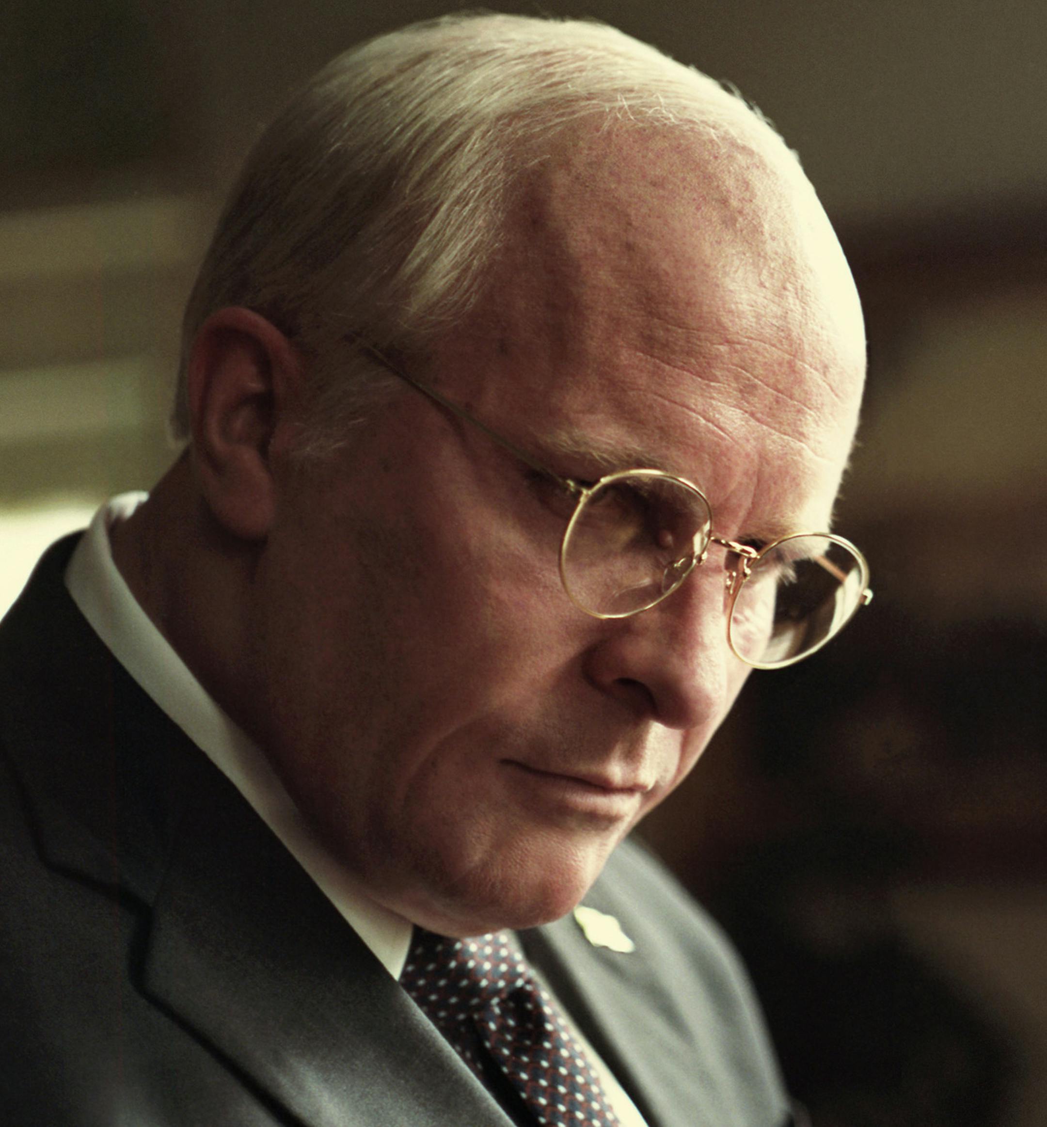 Christian Bale as Dick Cheney in the film "Vice." (Greig Fraser/Annapurna Pictures)