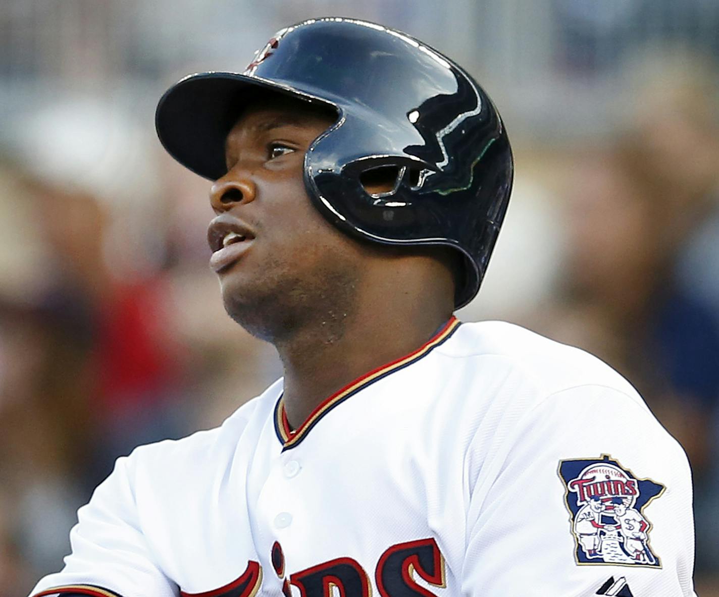 Twins designated hitter Miguel Sano