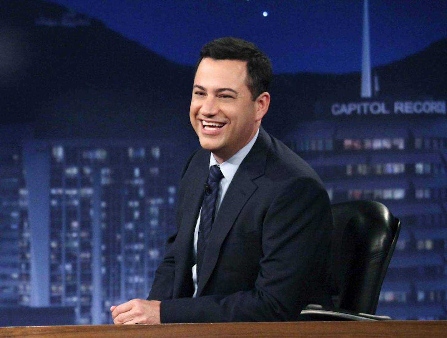 It's a busy time for Jimmy Kimmel. In addition to hosting the Emmys, he'll soon compete with Jay Leno and David Letterman in late night TV.