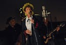 In this photo provided by CBS, musical guest Bob Dylan performs on the set of the �Late Show with David Letterman,� Tuesday, May 19, 2015 in New Y