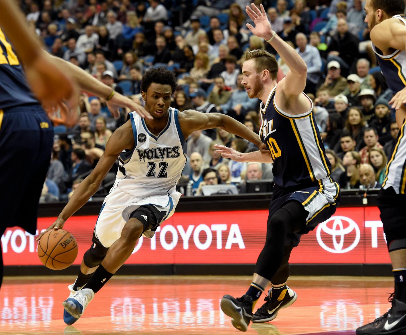 Last season, Andrew Wiggins was the only Timberwolf who played in all 82 games and he did it on the way to winning Rookie of the Year honors. Towns is aimed at doing the same. LaVine, Gorgui Dieng and Shabazz Muhammad also have played all 75 games thus far. Wiggins has played 74 of 75.