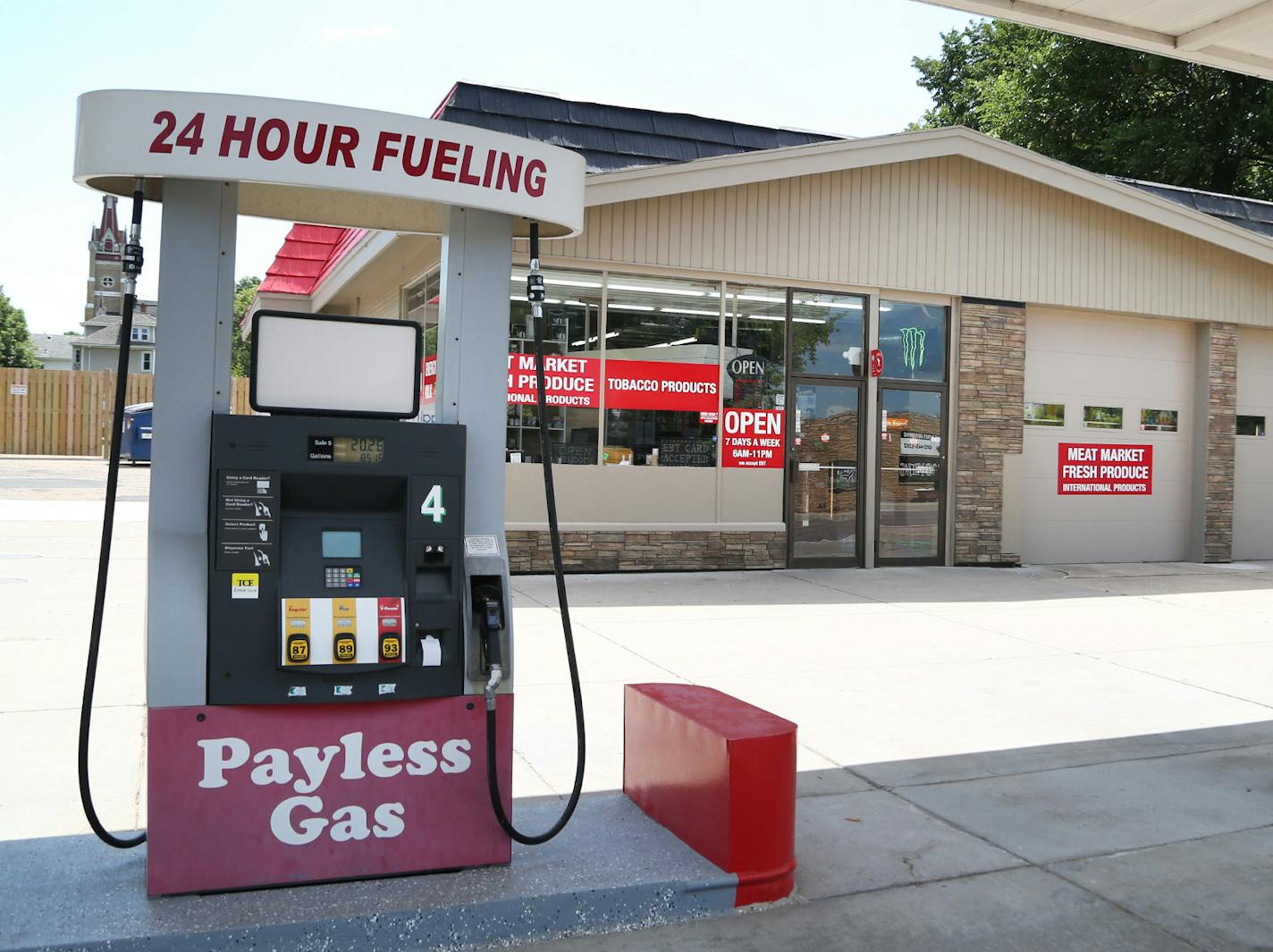 Abdiaziz Farah co-owns and operates the Payless Gas Station, soon to become a Shell station, which he has converted into an international neighborhood market and gathering place.