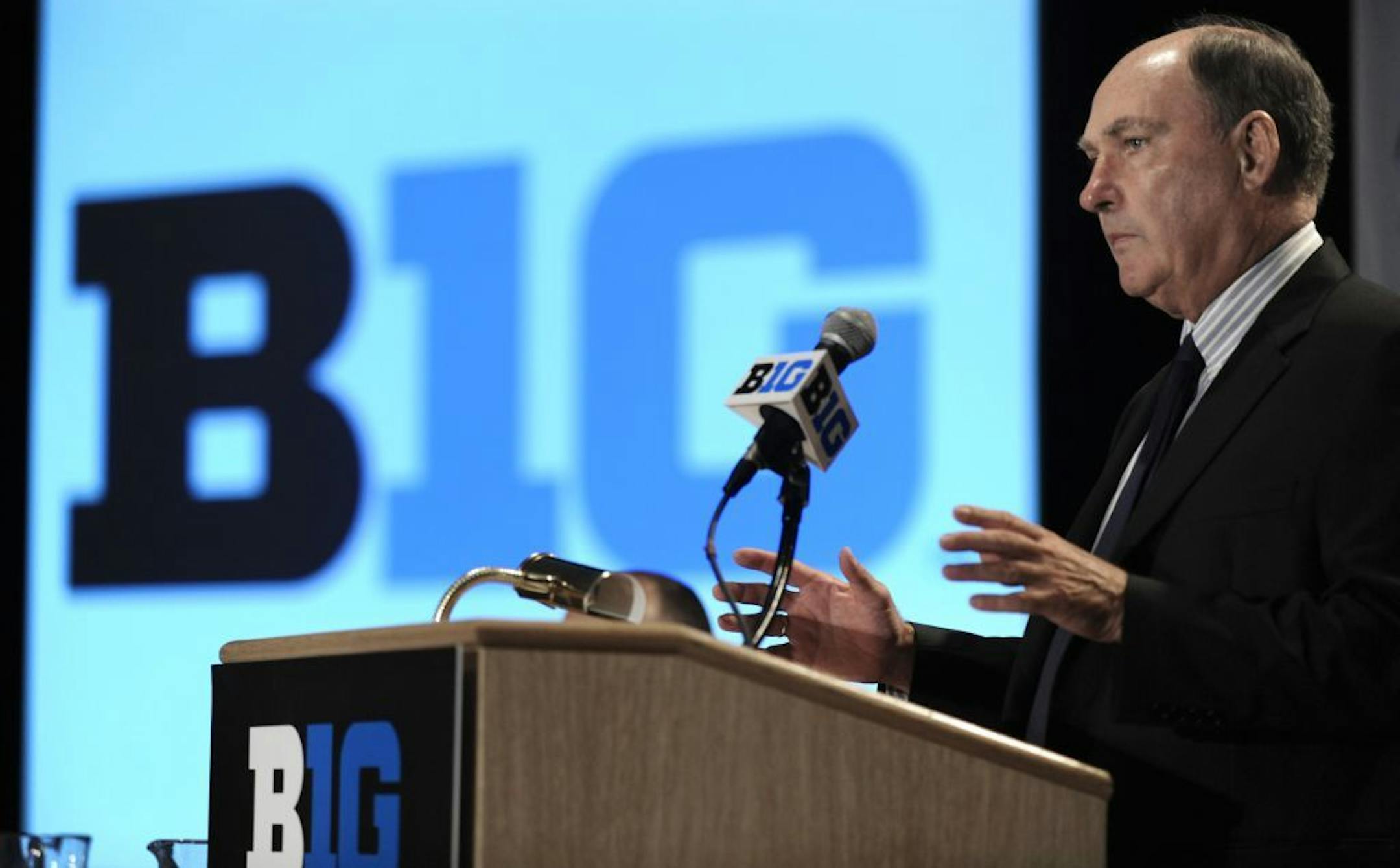 Big Ten commissioner Jim Delany
