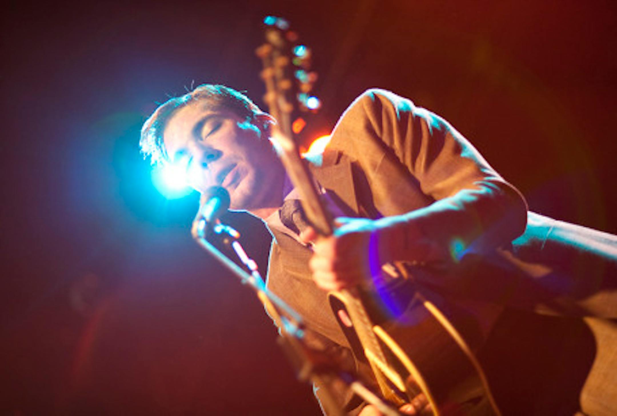 Justin Townes Earle made his debut as a First Avenue headliner last night. / Photo by Leslie Plesser