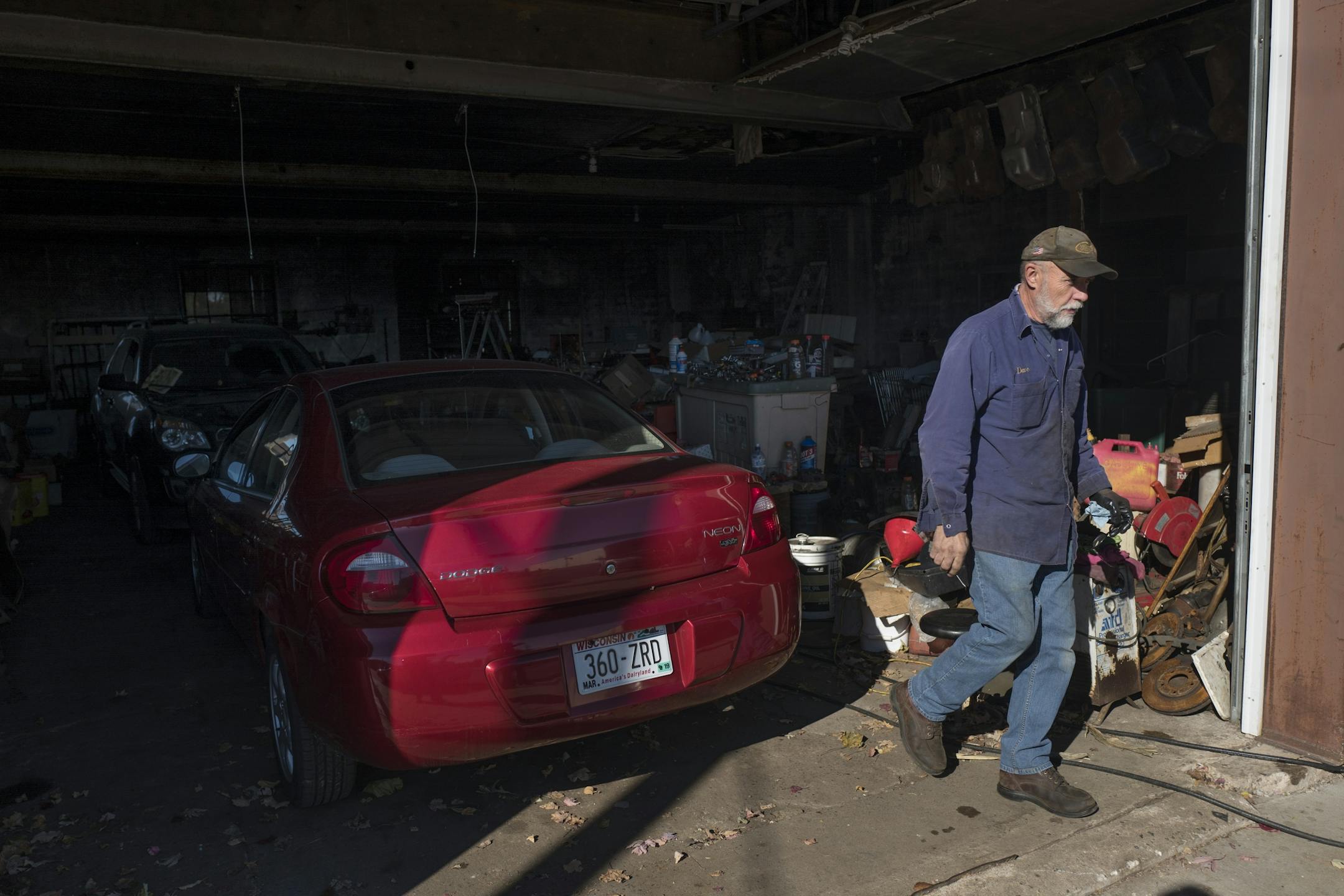 David Bender a mechanic at Richard's Machine and Auto talked about safety in Barron, after 13-year-old Jayme Closs disappeared from her home and her parents James, and Denise were killed Wednesday October 17, 2018 in Barron, Wisconsin.