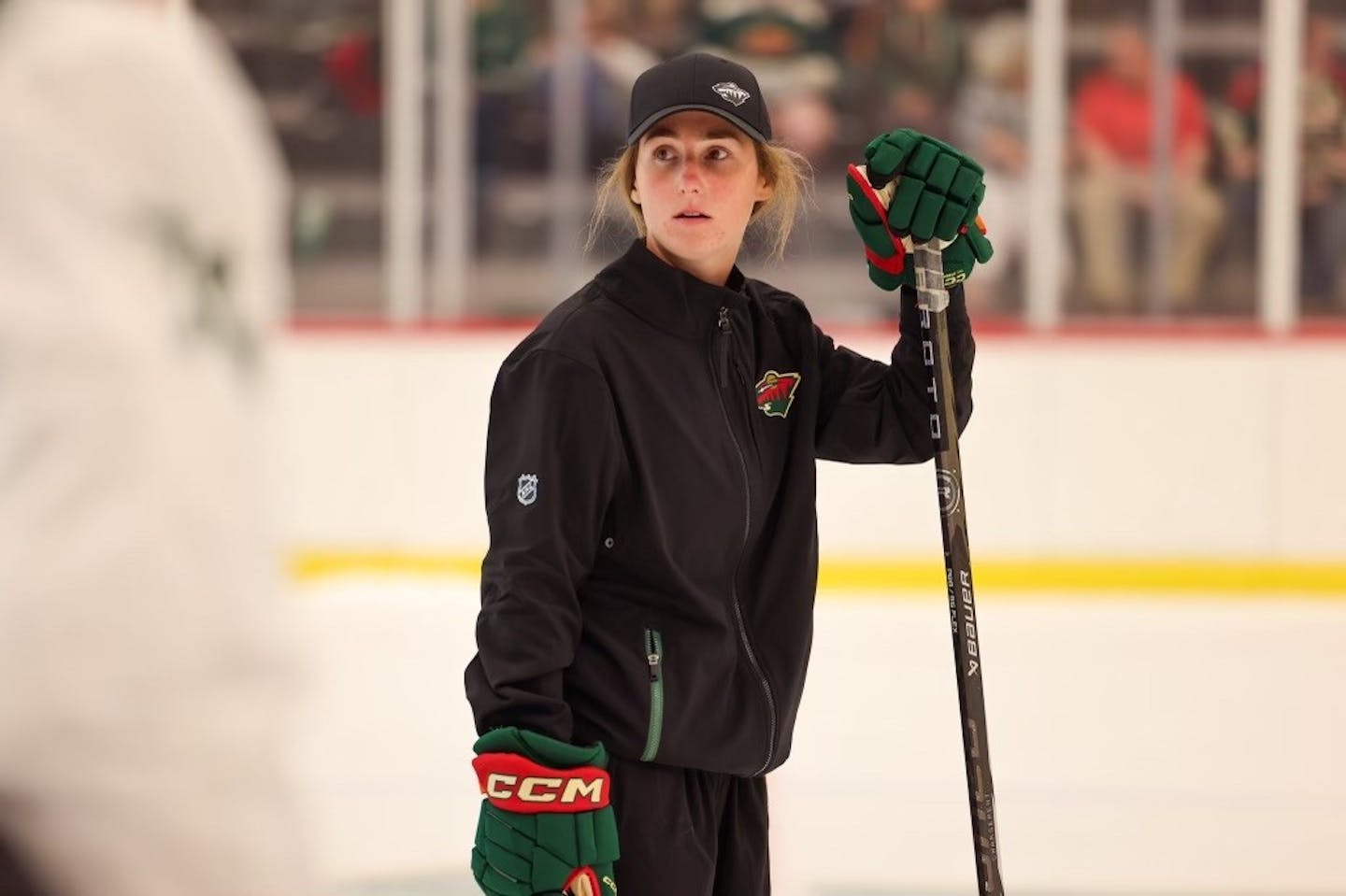 Wild's first female development camp coach hopes to be a trailblazer