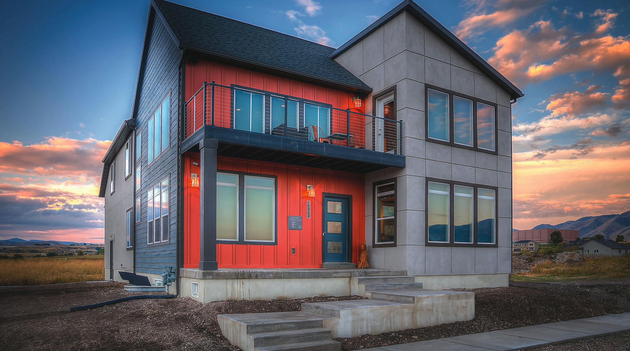 Clean lines, open vistas and a modest footprint give this home lots of appeal. For PLAN052817