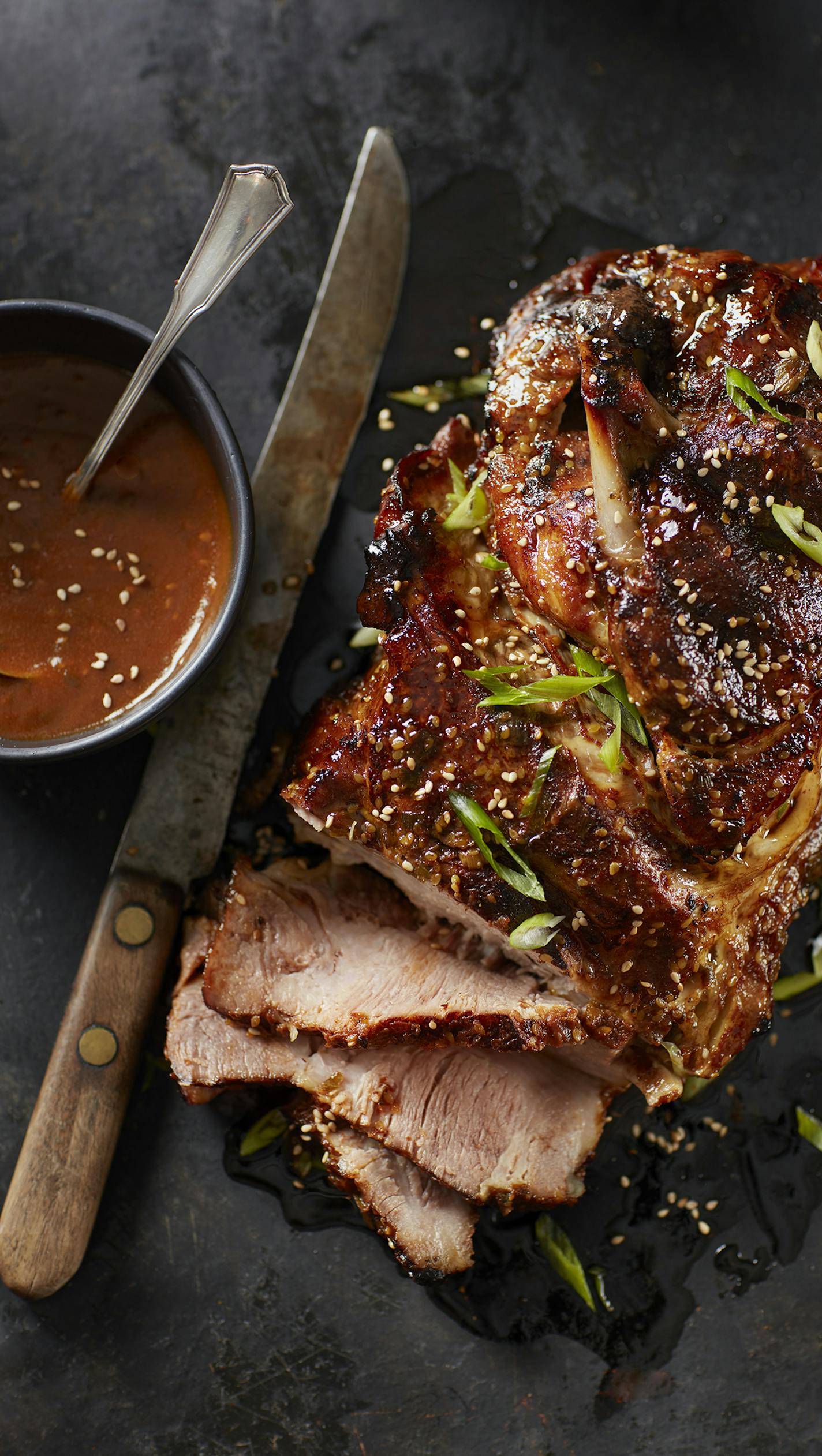 Photo by Dennis Becker, Food styling by Lisa Golden Schroeder Sesame Pork Roast is a family favorite of Lee Svitak Dean.