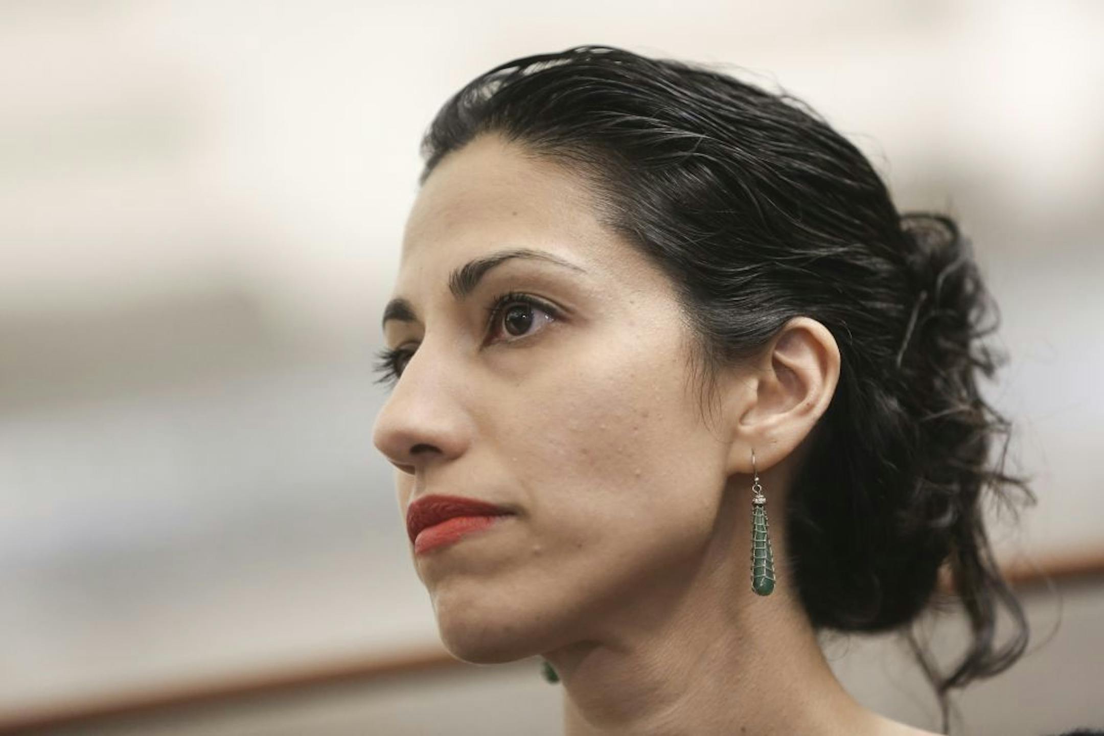 Huma Abedin, wife of former congressman Anthony Weiner
